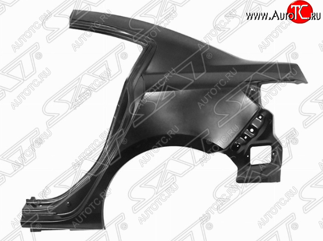 9 299 р. Левое заднее крыло SAT  Mazda 3/Axela  BL (2009-2013) дорестайлинг седан, рестайлинг седан  с доставкой в г. Керчь