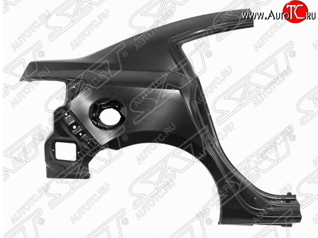 9 299 р. Правое заднее крыло SAT  Mazda 3/Axela  BL (2009-2013) дорестайлинг седан, рестайлинг седан  с доставкой в г. Керчь