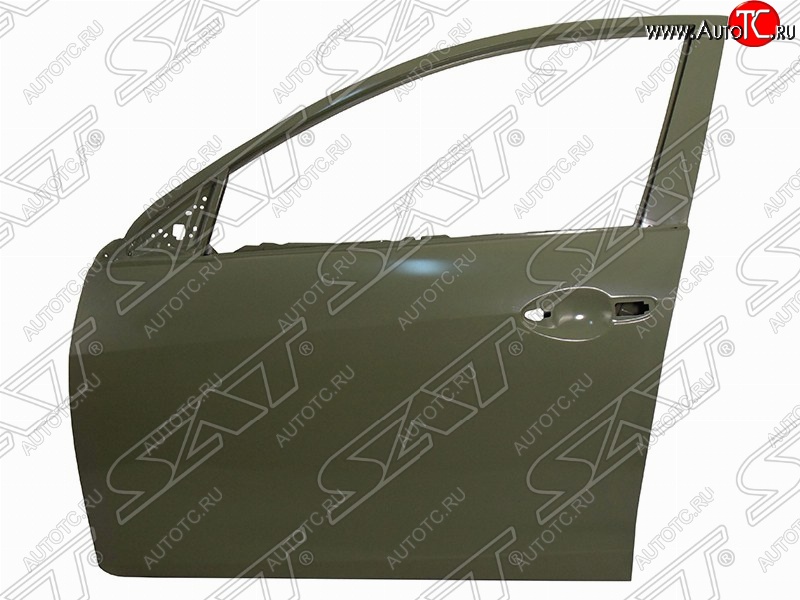 6 499 р. Левая дверь передняя SAT  Mazda 3/Axela  BL (2009-2013) дорестайлинг седан, дорестайлинг, хэтчбэк 5 дв., рестайлинг седан, рестайлинг, хэтчбэк (Неокрашенная)  с доставкой в г. Керчь