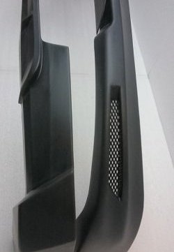4 749 р. Накладка на задний бампер Style Mazda 3/Axela BK дорестайлинг, хэтчбэк (2003-2006) (Неокрашенная)  с доставкой в г. Керчь. Увеличить фотографию 9