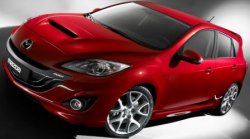 4 899 р. Пороги накладки KNIGHT SPORTS Mazda 3/Axela BL дорестайлинг, хэтчбэк 5 дв. (2009-2011) (Неокрашенные)  с доставкой в г. Керчь. Увеличить фотографию 2