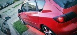 779 р. Реснички на фонари Style v1 (4 части)  Mazda 3/Axela  BK (2003-2009) дорестайлинг, хэтчбэк, рестайлинг, хэтчбэк (Неокрашенные)  с доставкой в г. Керчь. Увеличить фотографию 3