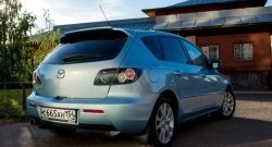 3 499 р. Спойлер Style v2 Mazda 3/Axela BK дорестайлинг, хэтчбэк (2003-2006) (Неокрашенный)  с доставкой в г. Керчь. Увеличить фотографию 13