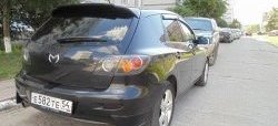 3 499 р. Спойлер Style v2 Mazda 3/Axela BK дорестайлинг, хэтчбэк (2003-2006) (Неокрашенный)  с доставкой в г. Керчь. Увеличить фотографию 4