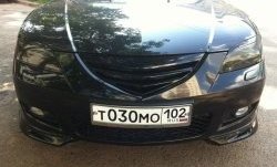2 599 р. Клыки на передний бампер Style Mazda 3/Axela BK дорестайлинг седан (2003-2006) (Неокрашенные)  с доставкой в г. Керчь. Увеличить фотографию 6
