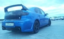 Спойлер Mugen Mazda 3/Axela  BK (2003-2009) дорестайлинг седан, рестайлинг седан