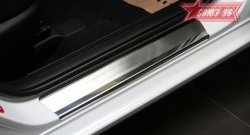 2 384 р. Накладки на внутренние пороги Souz-96 (без логотипа) Mazda 3/Axela BL дорестайлинг, хэтчбэк 5 дв. (2009-2011)  с доставкой в г. Керчь. Увеличить фотографию 2