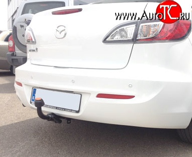 4 949 р. Фаркоп NovLine  Mazda 3/Axela  BL (2009-2013) дорестайлинг седан, рестайлинг седан  с доставкой в г. Керчь