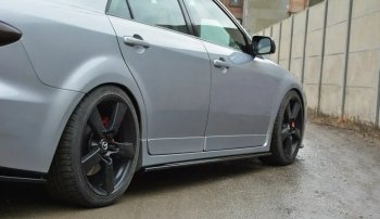 Пороги KURAJ Mazda 6 ( GG,  GG, GY) (2002-2008) лифтбэк дорестайлинг, седан дорестайлинг, универсал дорестайлинг, лифтбэк рестайлинг, седан рестайлинг, универсал рестайлинг
