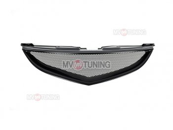 4 399 р. Решётка радиатора Sport Var №1  Mazda 6  GH (2007-2012) дорестайлинг лифтбэк, дорестайлинг седан, дорестайлинг универсал, рестайлинг лифтбэк, рестайлинг седан, рестайлинг универсал (С сеткой, Неокрашенная)  с доставкой в г. Керчь. Увеличить фотографию 2