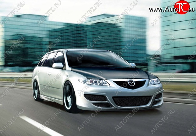 28 999 р. Передний бампер МК1 Mazda 6 GG седан дорестайлинг (2002-2005)  с доставкой в г. Керчь