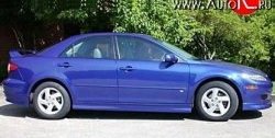 7 349 р. Пороги накладки Razzi Mazda 6 GG седан дорестайлинг (2002-2005) (Неокрашенные)  с доставкой в г. Керчь. Увеличить фотографию 3