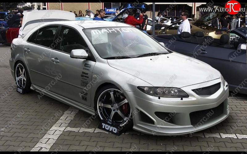 16 999 р. Пороги накладки Weber Sport Mazda 6 GG седан дорестайлинг (2002-2005)  с доставкой в г. Керчь