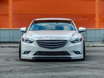 9 999 р. Решётка радиатора Tuning-Sport Mazda 6 GJ 1-ый рестайлинг седан (2015-2018) (Неокрашенная)  с доставкой в г. Керчь. Увеличить фотографию 3