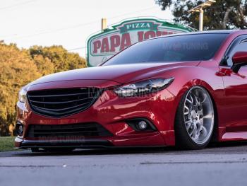 9 999 р. Решётка радиатора Tuning-Sport Mazda 6 GJ 1-ый рестайлинг седан (2015-2018) (Неокрашенная)  с доставкой в г. Керчь. Увеличить фотографию 7