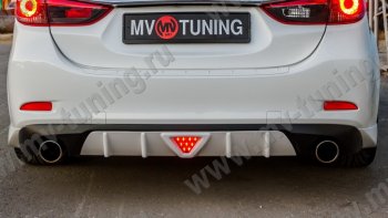 2 499 р. Стоп сигнал LED F1 Mazda 6 GJ 1-ый рестайлинг седан (2015-2018) (Белый)  с доставкой в г. Керчь. Увеличить фотографию 2