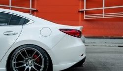 29 899 р. Крышка багажника Tuning-Sport v1 Mazda 6 GJ 1-ый рестайлинг седан (2015-2018) (Неокрашенная)  с доставкой в г. Керчь. Увеличить фотографию 3