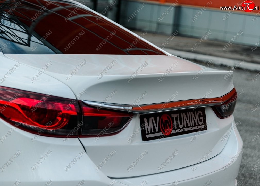 29 899 р. Крышка багажника Tuning-Sport v1 Mazda 6 GJ 1-ый рестайлинг седан (2015-2018) (Неокрашенная)  с доставкой в г. Керчь
