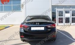 4 299 р. Козырёк на заднее стекло Sport  Mazda 6  GJ (2012-2018) дорестайлинг седан, 1-ый рестайлинг седан (Неокрашенный)  с доставкой в г. Керчь. Увеличить фотографию 8