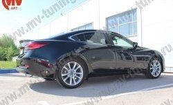 5 199 р. Лип спойлер Boomer Design Mazda 6 GJ 1-ый рестайлинг седан (2015-2018) (Неокрашенный)  с доставкой в г. Керчь. Увеличить фотографию 7