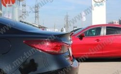 5 199 р. Лип спойлер Boomer Design Mazda 6 GJ 1-ый рестайлинг седан (2015-2018) (Неокрашенный)  с доставкой в г. Керчь. Увеличить фотографию 9
