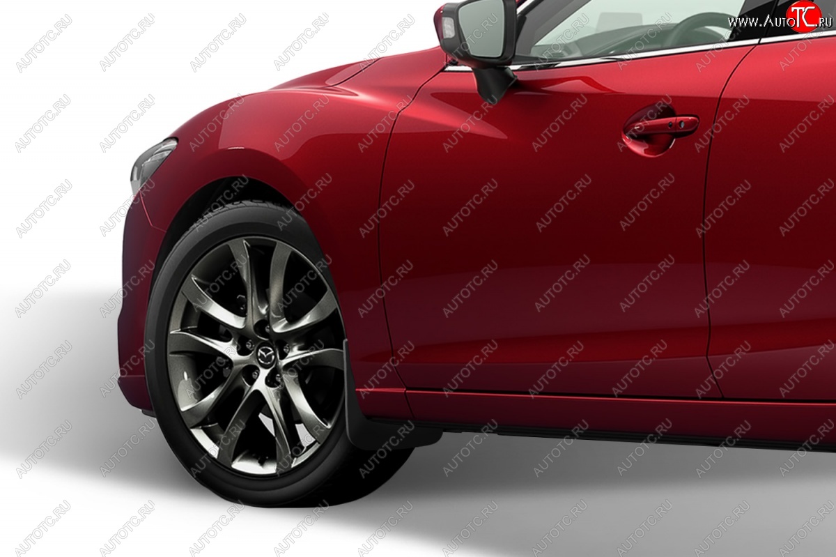 4 799 р. Брызговики передние Frosch Mazda 6 GJ 1-ый рестайлинг седан (2015-2018)  с доставкой в г. Керчь