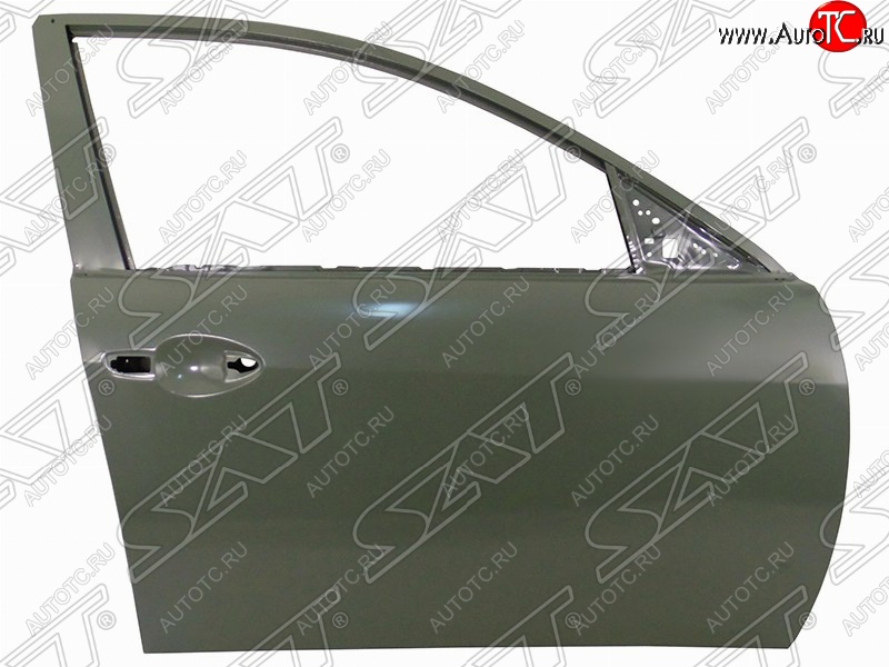 6 399 р. Правая дверь передняя SAT. Mazda 6 GH дорестайлинг седан (2007-2010) (Неокрашенная)  с доставкой в г. Керчь