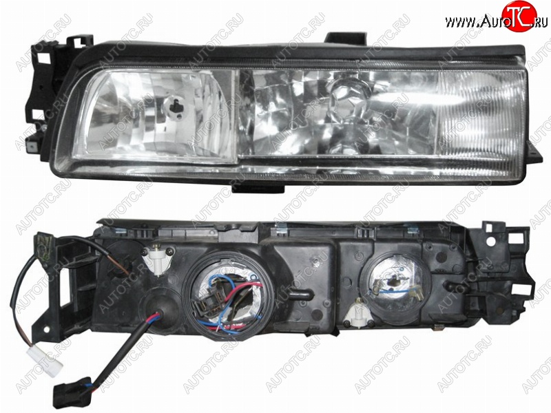 11 599 р. Левая фара (хрусталь) SAT  Mazda 626  GD (1987-1992) седан  с доставкой в г. Керчь