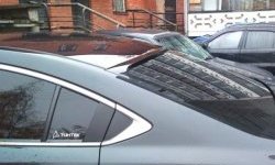 4 499 р. Козырёк на заднее стекло CT Mazda 6 GJ дорестайлинг седан (2012-2015) (Неокрашенный)  с доставкой в г. Керчь. Увеличить фотографию 2