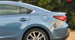 2 699 р. Лип спойлер M-VRS Mazda 6 GJ 1-ый рестайлинг седан (2015-2018) (Неокрашенный)  с доставкой в г. Керчь. Увеличить фотографию 5