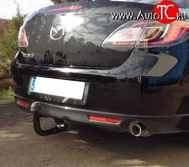 10 999 р. Фаркоп NovLine Mazda 6 GH дорестайлинг лифтбэк (2007-2010)  с доставкой в г. Керчь