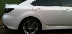 3 499 р. Лип спойлер Drive Mazda 6 GH дорестайлинг седан (2007-2010) (Неокрашенный)  с доставкой в г. Керчь. Увеличить фотографию 2