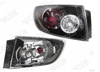 Левый фонарь задний TYC Mazda 3/Axela  BK (2006-2009) рестайлинг седан