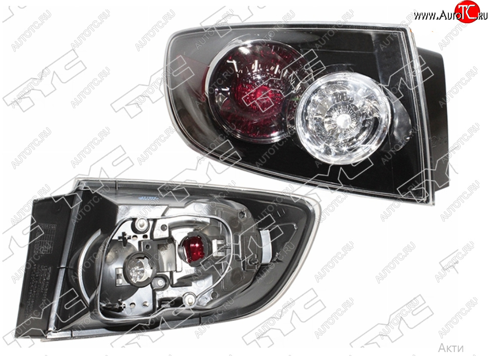 4 599 р. Левый фонарь задний TYC  Mazda 3/Axela  BK (2006-2009) рестайлинг седан  с доставкой в г. Керчь