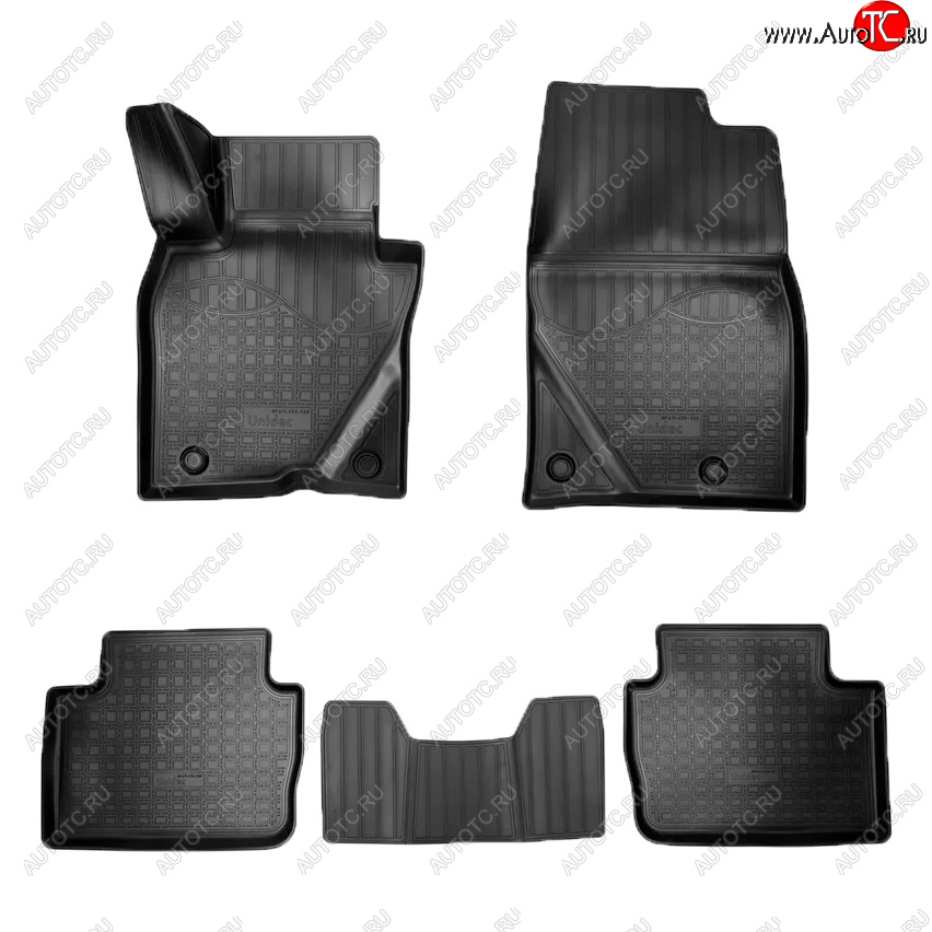 2 479 р. Коврики салона Norplast  Mazda CX-30  1 DM (2019-2025) (Цвет: черный)  с доставкой в г. Керчь
