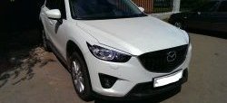 Реснички на фары Tuning-Sport v1 (широкие) Mazda CX-5  KE (2011-2017) дорестайлинг, рестайлинг