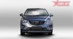 15 254 р. Одинарная защита переднего бампера (d42) Premium Souz-96 Mazda CX-5 KE дорестайлинг (2011-2014)  с доставкой в г. Керчь. Увеличить фотографию 2