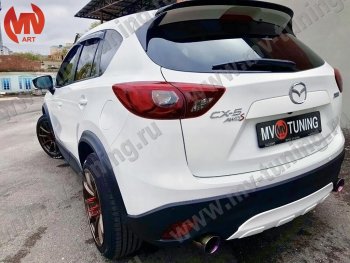 9 199 р. Расширители колесных арок MV-Tuning Mazda CX-5 KE дорестайлинг (2011-2014) (Неокрашенный)  с доставкой в г. Керчь. Увеличить фотографию 3