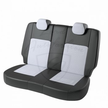 9 449 р. Чехлы для сидений (к-я Active) Lord Autofashion Турин (экокожа) Mazda CX-5 KE дорестайлинг (2011-2014) (Чёрный, вставка белая)  с доставкой в г. Керчь. Увеличить фотографию 2