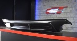 4 149 р. Накладка на задний бампер СТ v2 v2 Mazda CX-5 KE рестайлинг (2015-2017) (Неокрашенная)  с доставкой в г. Керчь. Увеличить фотографию 11