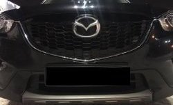 2 349 р. Накладка на передний бампер СТ v4 v4 Mazda CX-5 KE дорестайлинг (2011-2014) (Неокрашенная)  с доставкой в г. Керчь. Увеличить фотографию 4