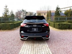 23 749 р. Накладка на задний бампер ROWEN Mazda CX-5 KE дорестайлинг (2011-2014) (Неокрашенная)  с доставкой в г. Керчь. Увеличить фотографию 2