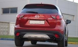 Диффузор заднего бампера Sport Line Mazda CX-5  KE (2011-2017) дорестайлинг, рестайлинг