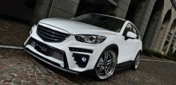 31 249 р. Передний бампер ADMIRATION BELTA Mazda CX-5 KE дорестайлинг (2011-2014) (Неокрашенный)  с доставкой в г. Керчь. Увеличить фотографию 2