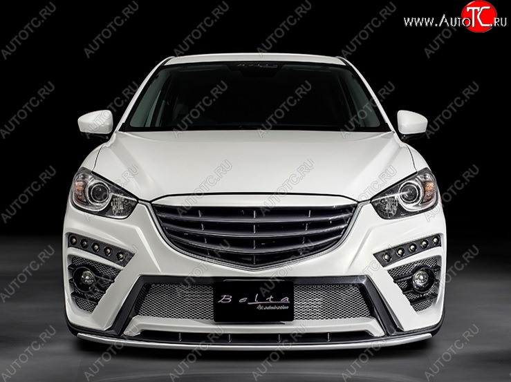 11 299 р. Решетка радиатора BELTA Mazda CX-5 KE дорестайлинг (2011-2014) (Неокрашенная)  с доставкой в г. Керчь