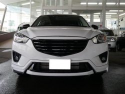 11 299 р. Решетка радиатора TOPLINE Mazda CX-5 KE рестайлинг (2015-2017) (Неокрашенная)  с доставкой в г. Керчь. Увеличить фотографию 2