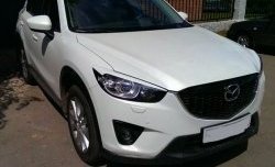 1 399 р. Реснички на фары CT v2 Mazda CX-5 KE дорестайлинг (2011-2014) (Неокрашенные)  с доставкой в г. Керчь. Увеличить фотографию 3
