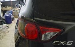 1 499 р. Реснички на фонари CT Mazda CX-5 KE рестайлинг (2015-2017)  с доставкой в г. Керчь. Увеличить фотографию 6