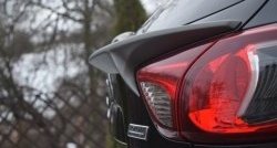 5 699 р. Лип спойлер CT Mazda CX-5 KE дорестайлинг (2011-2014) (Неокрашенный)  с доставкой в г. Керчь. Увеличить фотографию 5