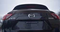 5 699 р. Лип спойлер CT Mazda CX-5 KE дорестайлинг (2011-2014) (Неокрашенный)  с доставкой в г. Керчь. Увеличить фотографию 7